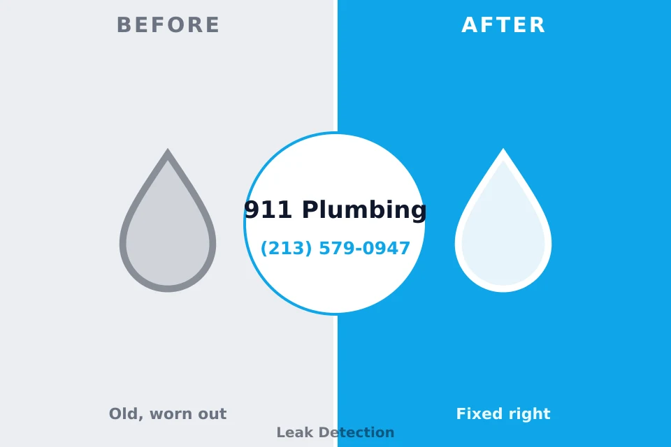 Before and after: plumbing company Colona, IL